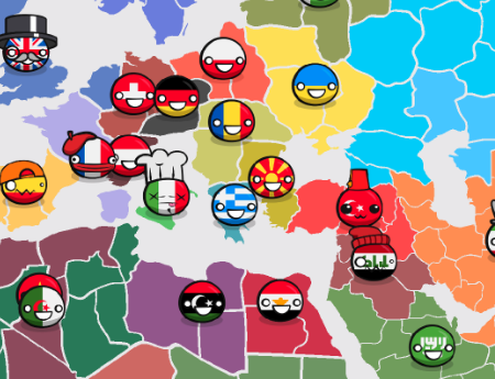 Country Balls World War Play Online Now - Country Balls World War No ...
